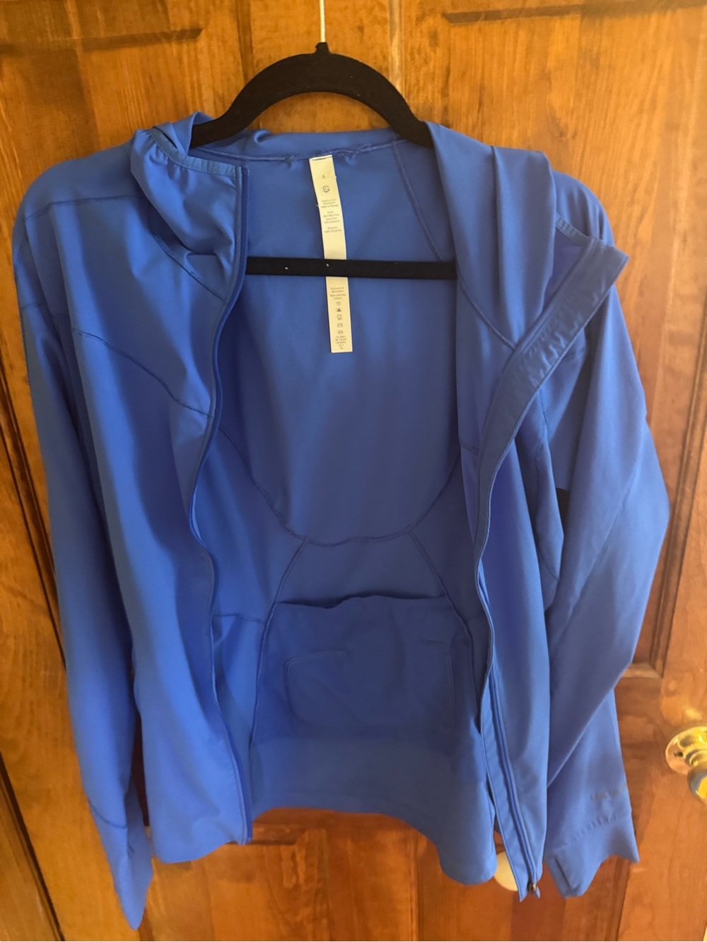 Blue Women’s Lightweight Hooded Jacket
